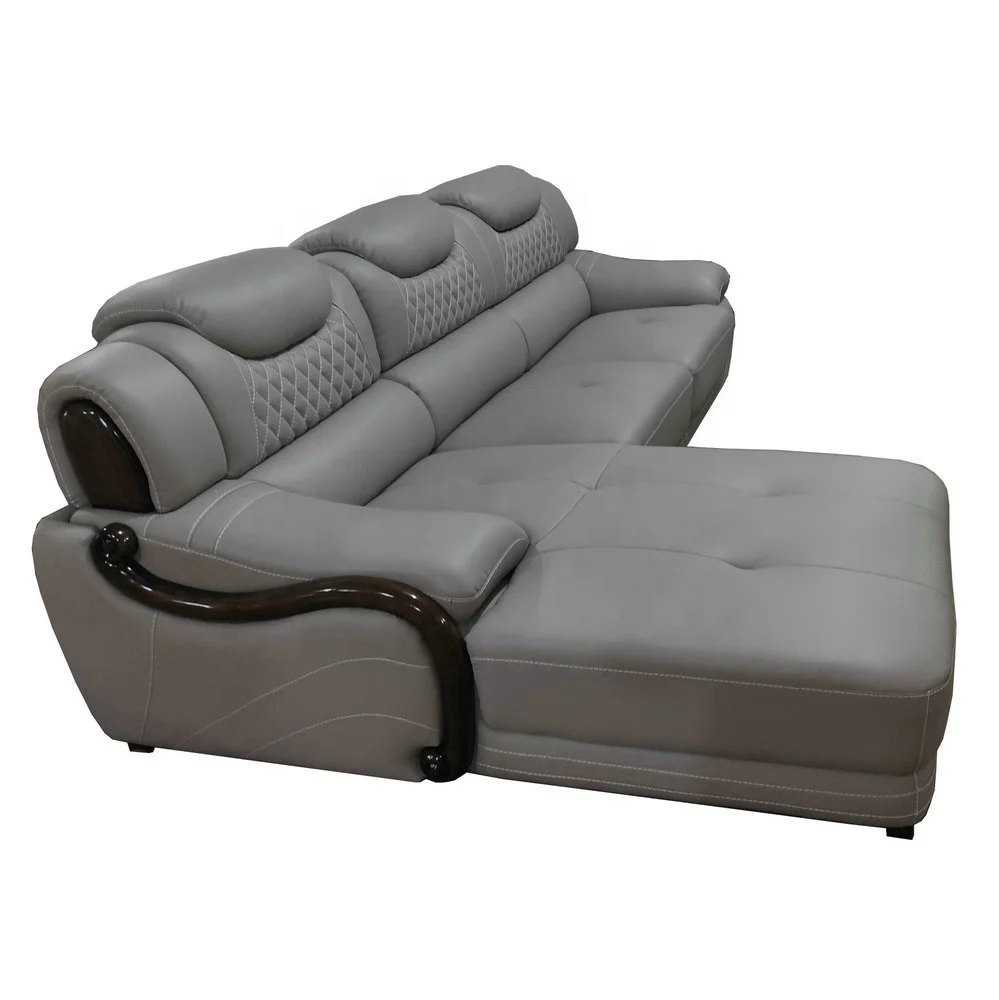 Big Luxury Modern Couch Comfortable Living Room Chaise Lounge 3 Seater Leather Sofa Bedroom Furniture Contemporary Modular