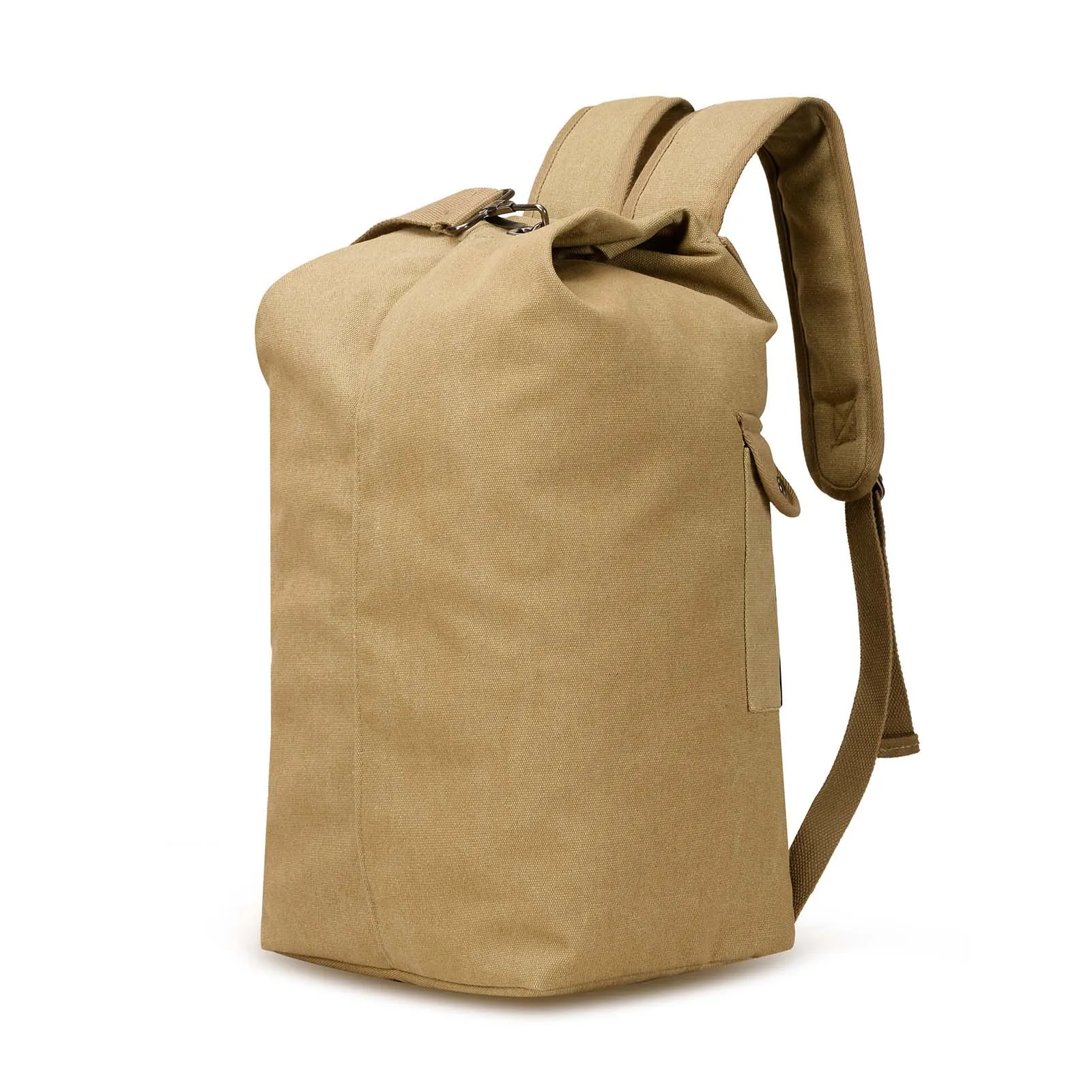 New Simple Canvas School Youth Backpack Men Laptop Bag Women Casual Business Canvas Backpack