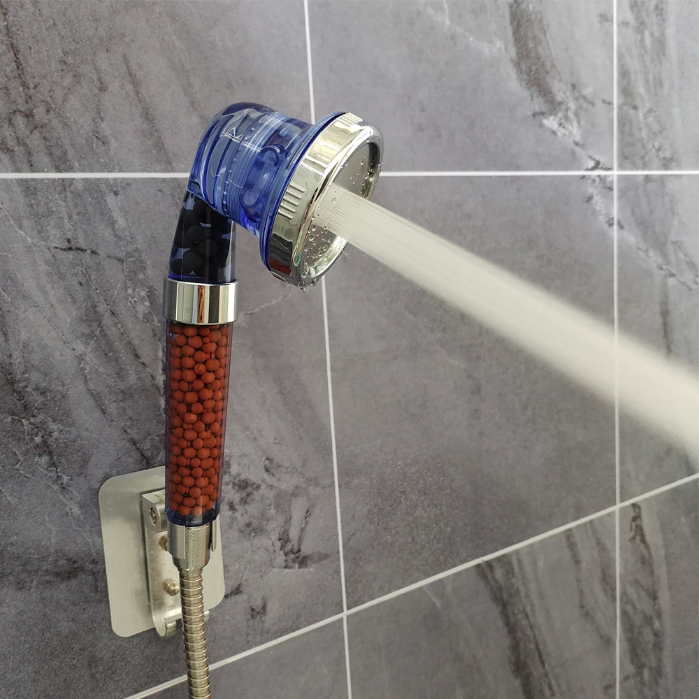 High Pressure Water Saving Shower head for Best Shower Experience, Anion Energy Ball Handheld Shower for Dry Hair & Skin SPA