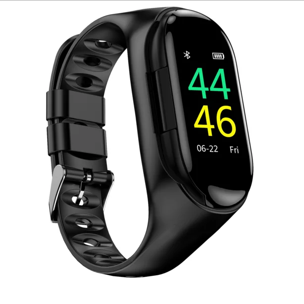 2021 New M1 Blood Pressure Smart Bracelet Watch with BT Earphone