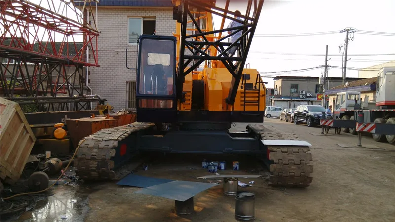 Подержанный японский гусеничный кран Kobelco 55 тонн 50 7055 в японском состоянии/P & H Crwaler кран; Sl6000