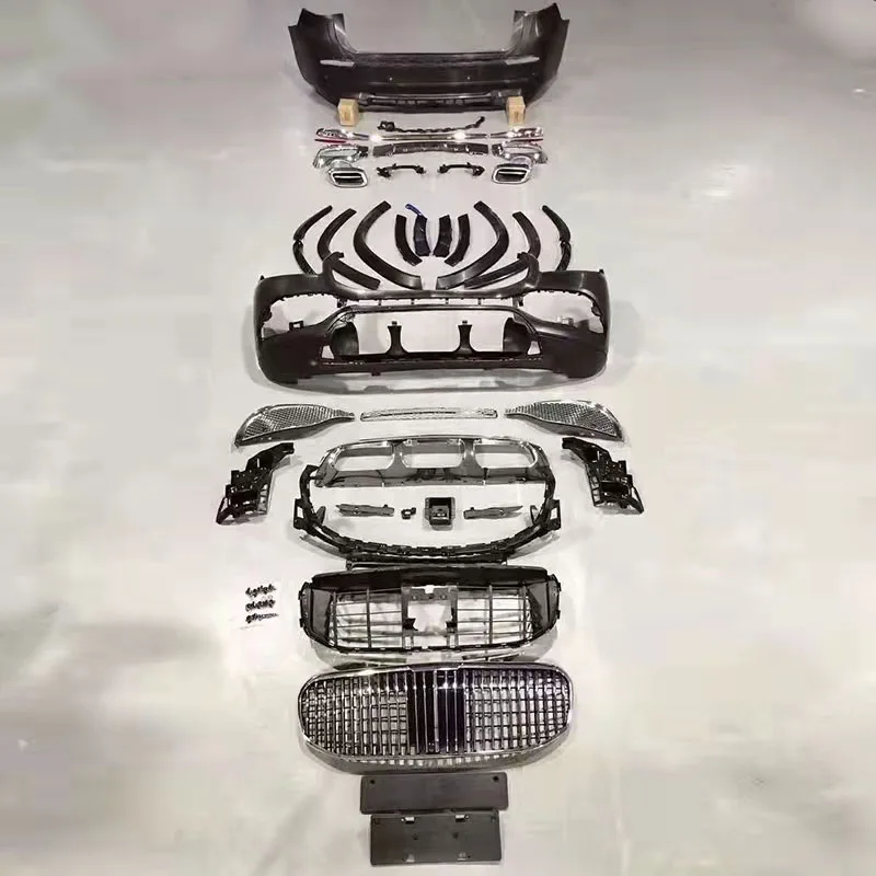 GLS-Class X167 Upgrade to MAYB Style 2020 Bodykit GLS300 GLS450 GLS500 GLS600 GLS680 Car Retrofit to MBH