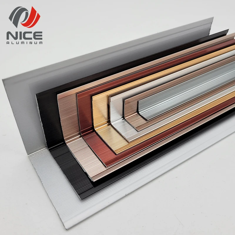 Factory Price I Shaped Corner Tiles Decorative Furniture Wall Trim Metal Strips