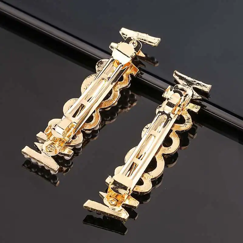
Latest Girls Accessory Hand Making City Name Hair Spring Clips Newyork London Paris Milan Moscow Tokyo Pearl Hair Pins 
