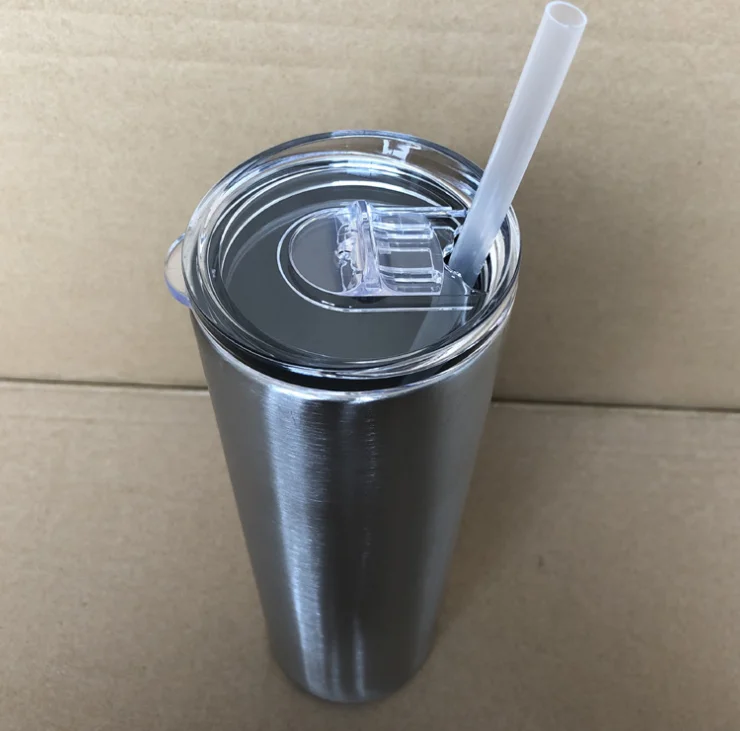 TJS China tumbler wholesale slim double wall firm blank fashion tapered tumblers stainless steel skinny stainless steel