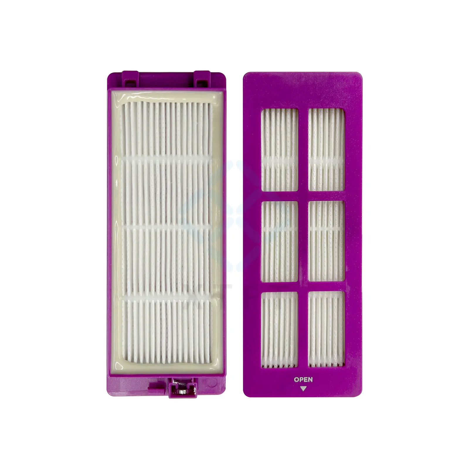 Factory Customization Suitable for Midea Robot Vacuum Accessories V15 PRO Vacuum Cleaner Filter Purple