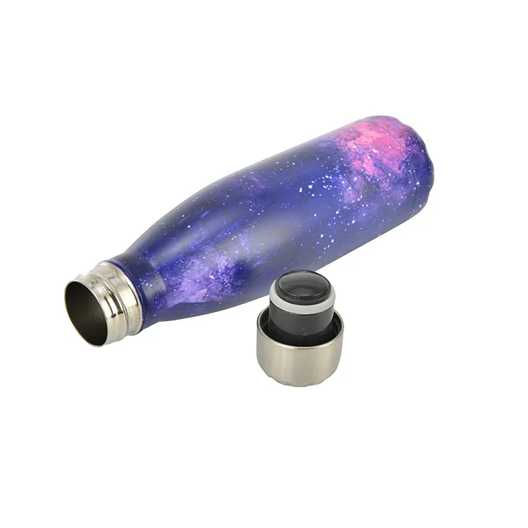
Cheap Flask Cola Shaped Water Bottle Insulated Stainless Steel Vacuum Cup 