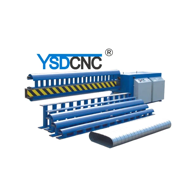 Высокоэффективная формовочная машина для трубопроводов Hvac, листового металла