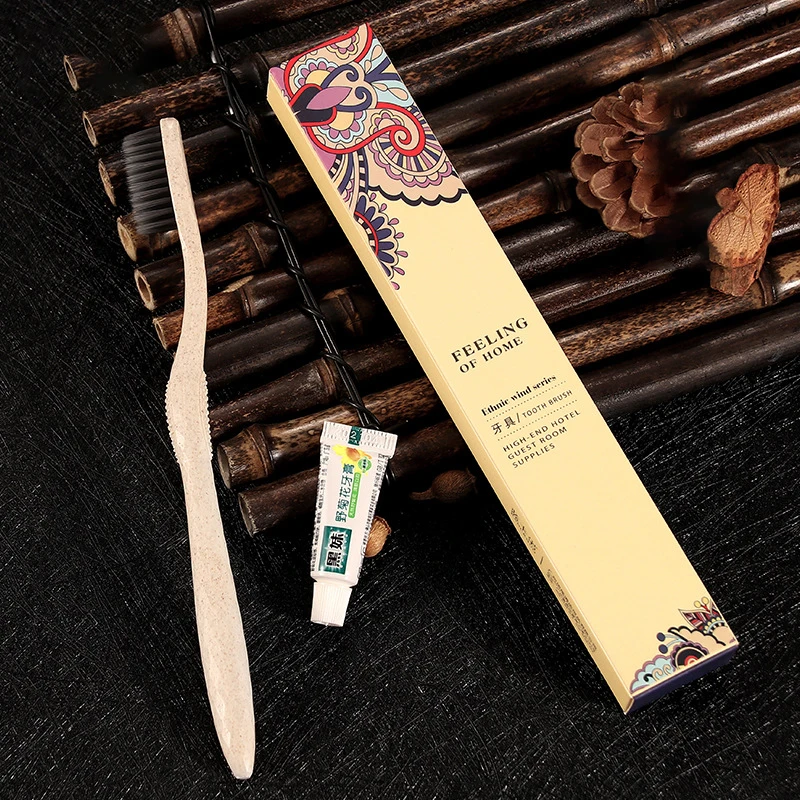 Disposable room toiletries hotel bathroom amenities set