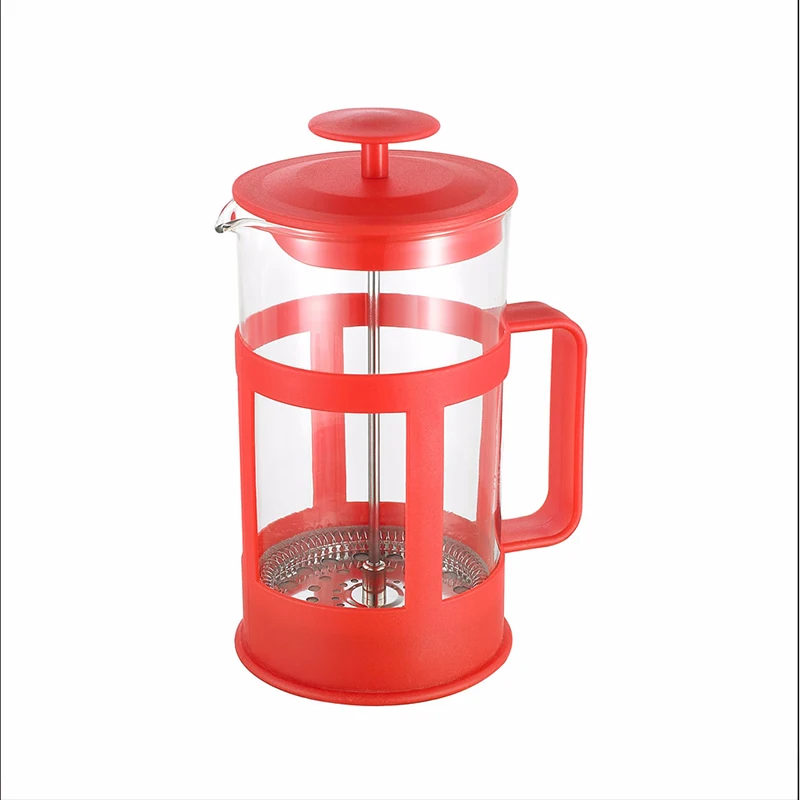 Wholesale Glass Box Set Coffee Maker with Stove Top Use Rose Golden French Press