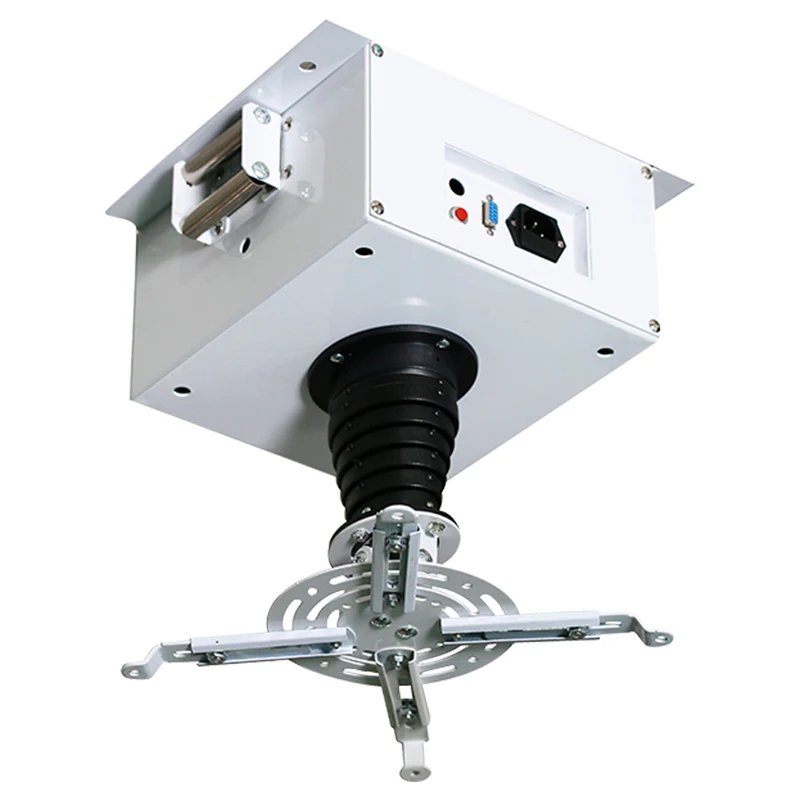 Factory Overhead Electric Projector Ceiling Lift for Limit Above Ceiling Single Pole Projector Lift with Remote (1600612162034)