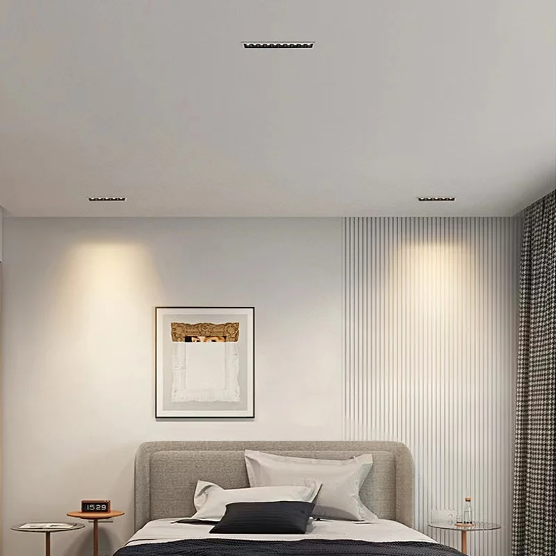 Project commerical lighting 10W Recessed Anti-glare Laser Blade LED downlight for hotel meeting rooms