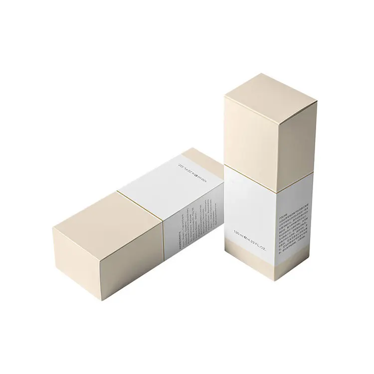 Luxury Printing Mini Cardboard Cosmetic Box for 60ml 100ml Perfume Bottle