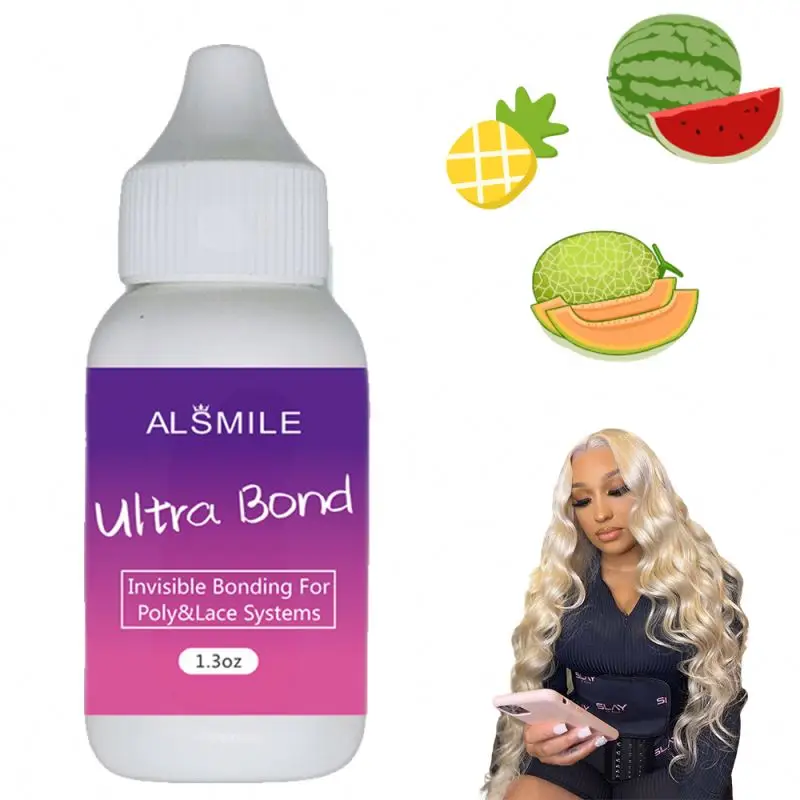 Private label front frontal strong lace wig glue remover wholesale water proof hair lace glue wig adhesive and tint spray set