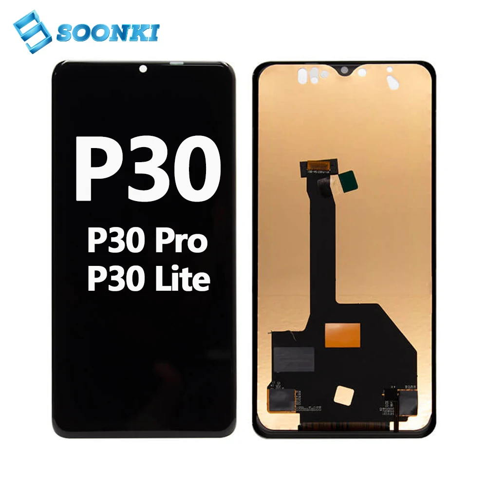 mobile phone lcds for huawei p30 touch screen oled incell ,replacement mobile lcd screen for huawei p30 pro p30 lite
