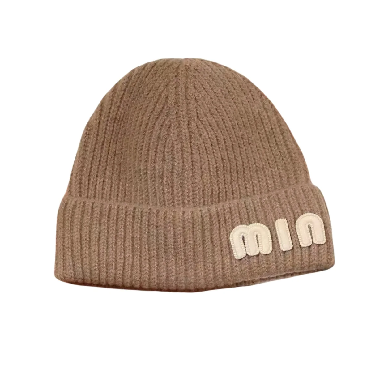 Promotional High Quality Womens Winter Hats Plain Knitted Beanie Hat Customization