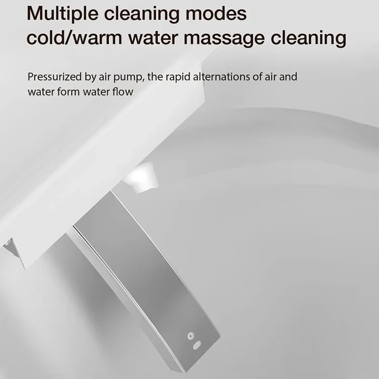 Smart Toilet for bathrooms with Smart Bidet Auto Open/Close Lid &with Bidet Built In Heated Toilet Seat