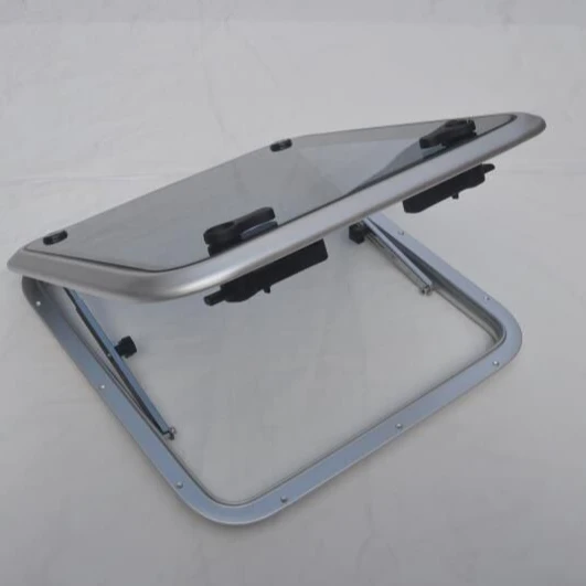 Standard Size Aluminum Friction-- Hinge hatch