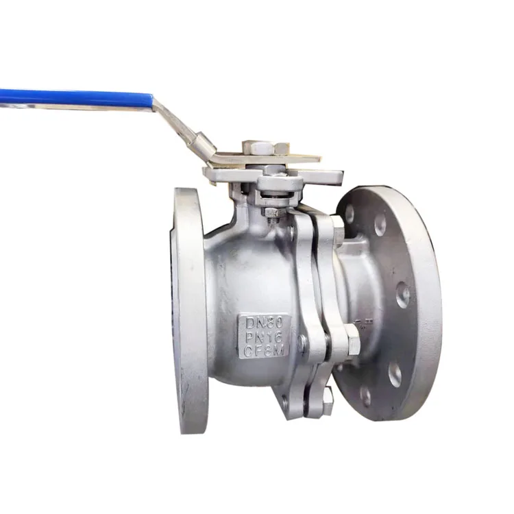 DIN PN16  stainless steel cf8 cf8m DN100 Ball Valve