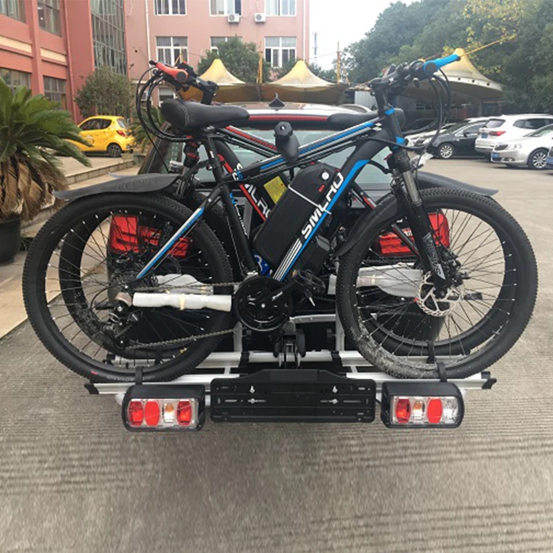 New Type Tray Style 2 Bicycle Bike Rack Hitch Mount Carrier For Car SUV Truck