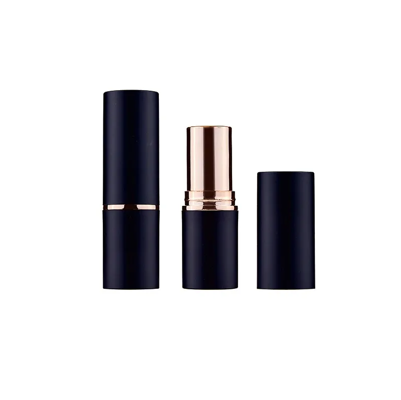 12.1 12.7 Full PP material lip stick container Private Label black lip cream packaging Empty Lipstick Tube