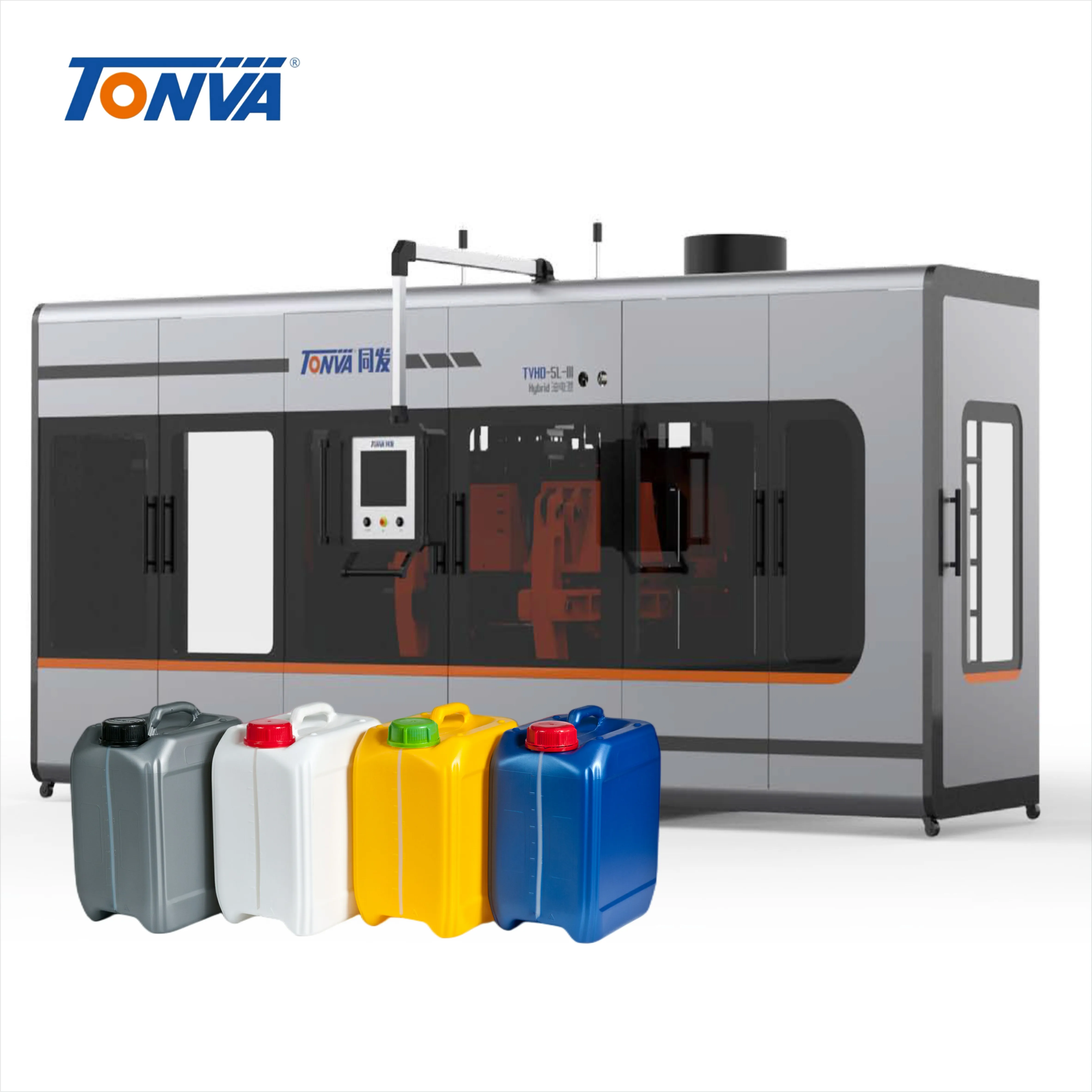Tonva Making 5 Gallons Motor Oil Barrel Extrusion Blow Molding Machine