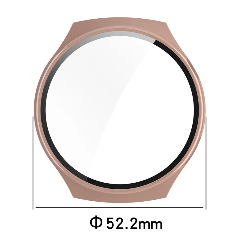 Жесткий чехол для Huawei Watch GT4 Pro с изогнутым стеклом 2 в 1 Защита экрана часов