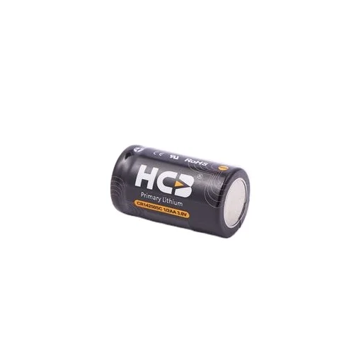 Цилиндрическая аккумуляторная батарея HCB CR14250 NB IoT LoRa монитор измеритель длительного срока годности 3 0 В Li MnO2 1050 мАч литиевые батареи