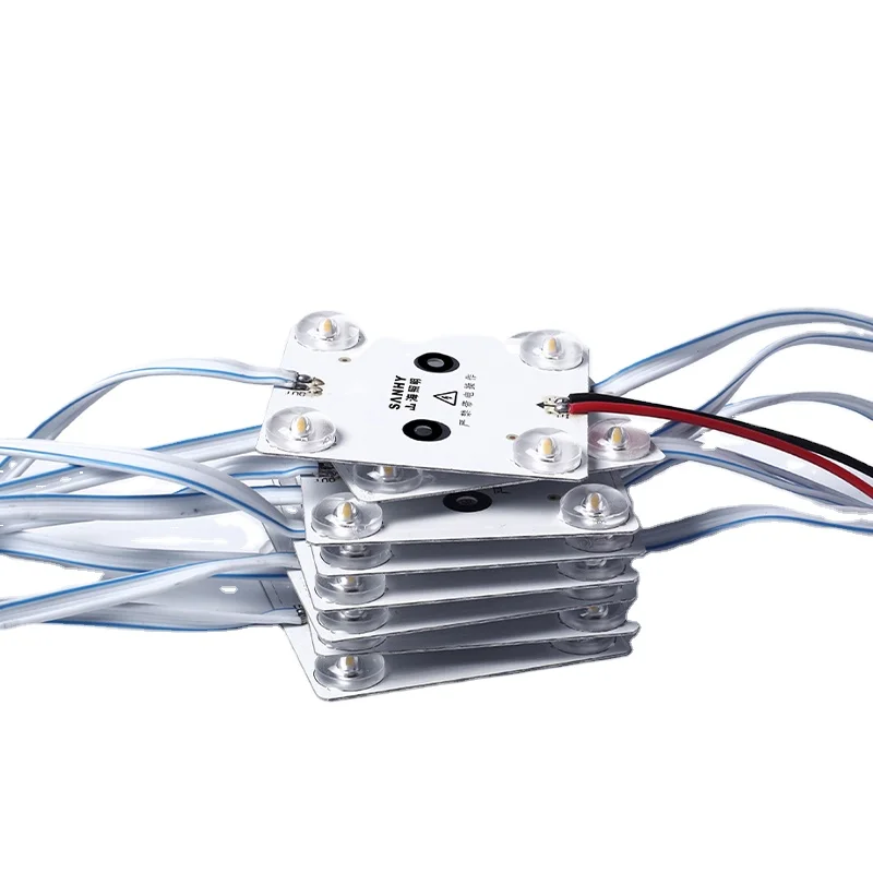 DC24V 220V  8 Block chain diffuse reflection led module for stretch ceiling film light box