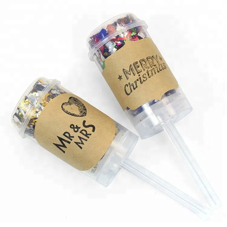  Push Up Pop биоразлагаемый конфетти для свадьбы