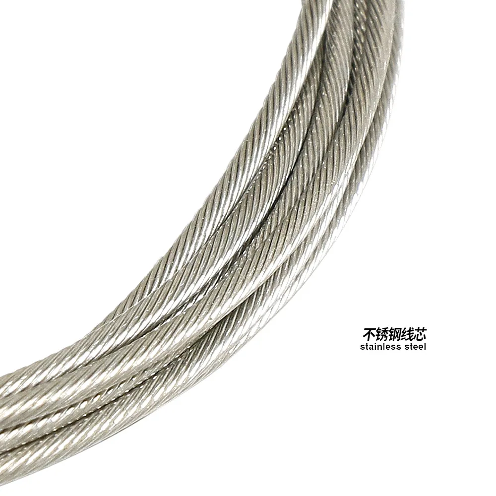 Bicycle Brake Gear Shift Cable Inner Wire Stainless Steel Galvanized Steel Wire Rope brake cable Universal for MTB road bike