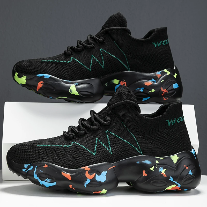 FLS019 Custom designer Large Size Comfortable Soft Bottom women sneakers 2023 Casual Platform shoes for women new styles