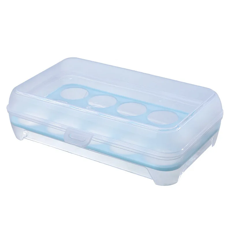 Hot Refrigerator Egg Dispenser Storage Box Drawer Refrigerator Egg Rack Type Egg Container