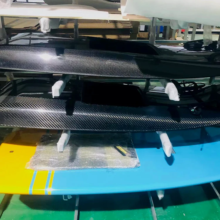 TAME BILLOW New arrival carbon fiber surfboard electric fins high speed and efoil surfboard