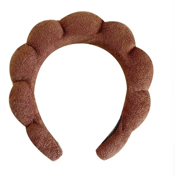 Makeup  Skincare hair band  Sponge Bubble Headband Puffy Headband for Washing Face