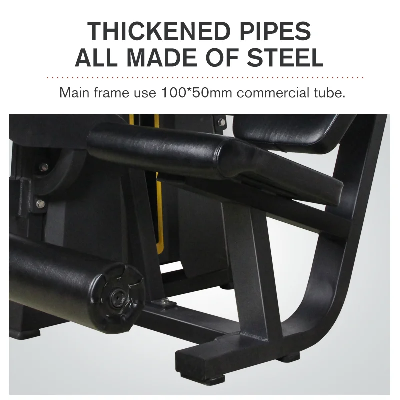 
High quality wholesale commercial gym equipment leg extension and leg curl machine 