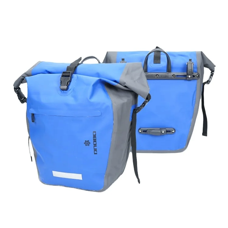 Waterproof riding  bag   PVC bicycle pannier bag for traveling