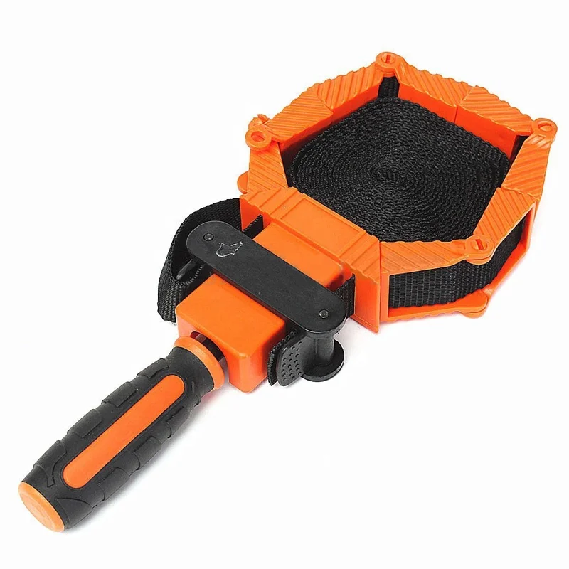 Factory Direct Sales Portable Table Tool Carpenter Soft Grip ABS Plastic Wood Woodwork Woodworking Angle Strap Frame Clamp