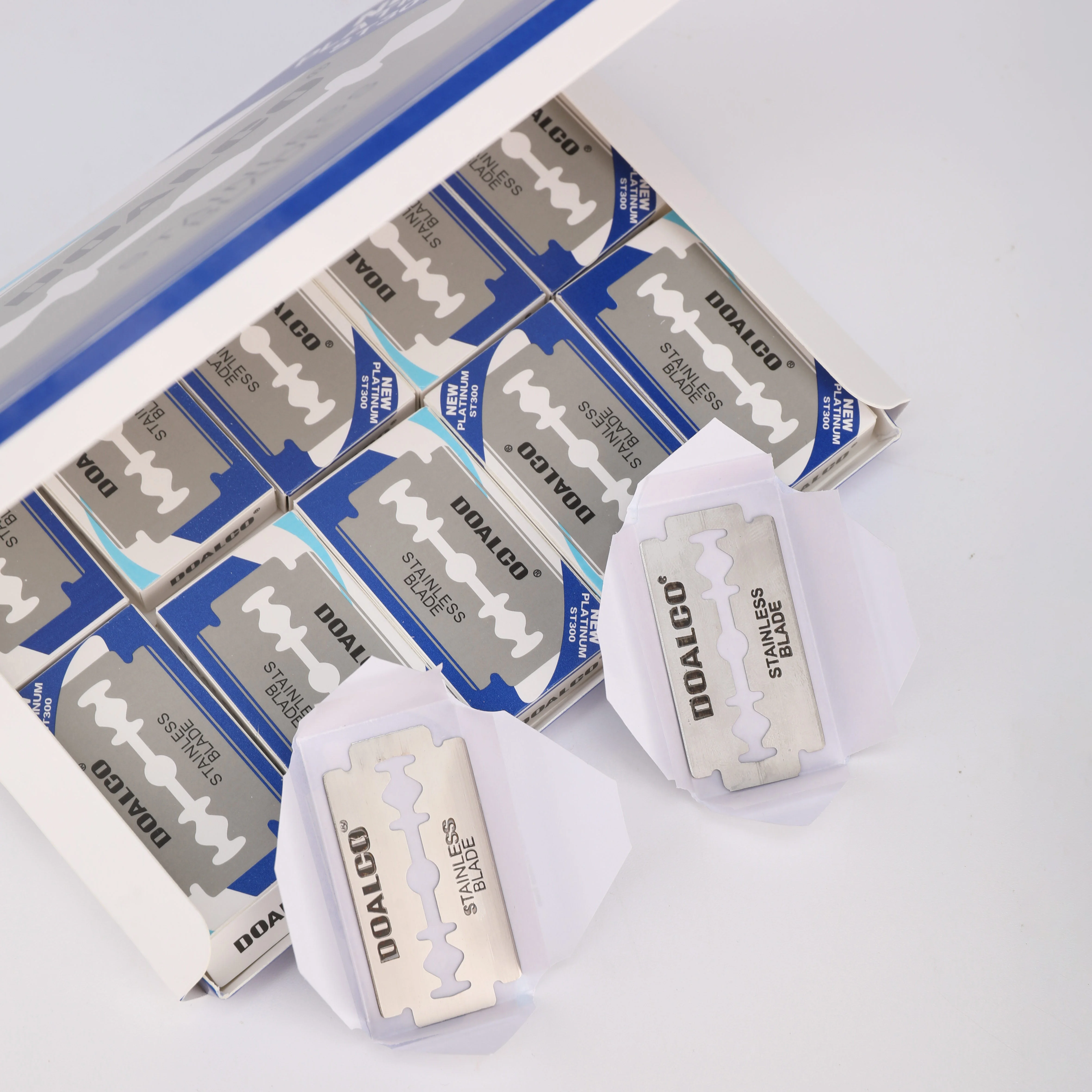 Doalco New Arrival Hair Remover Barber Shop Using Double Edge Stainless Steel Razor Blade