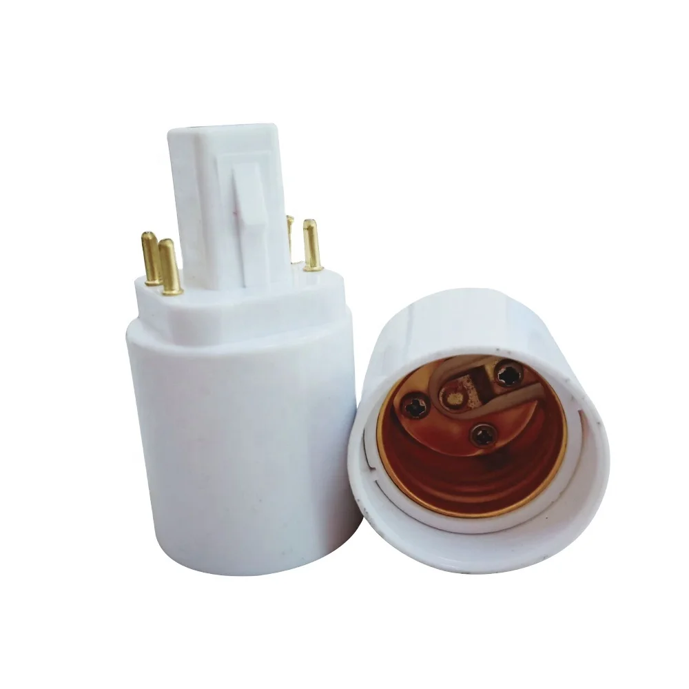 high quality G23/24 2pin to E27 lamp holder socket base