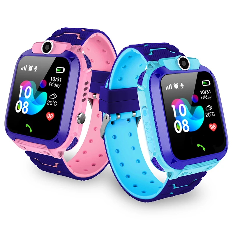 Tiktok Hot Selling Waterproof 2G 3G 4G Sim Card Slot Kids GPS Phone Smart Watch with Games