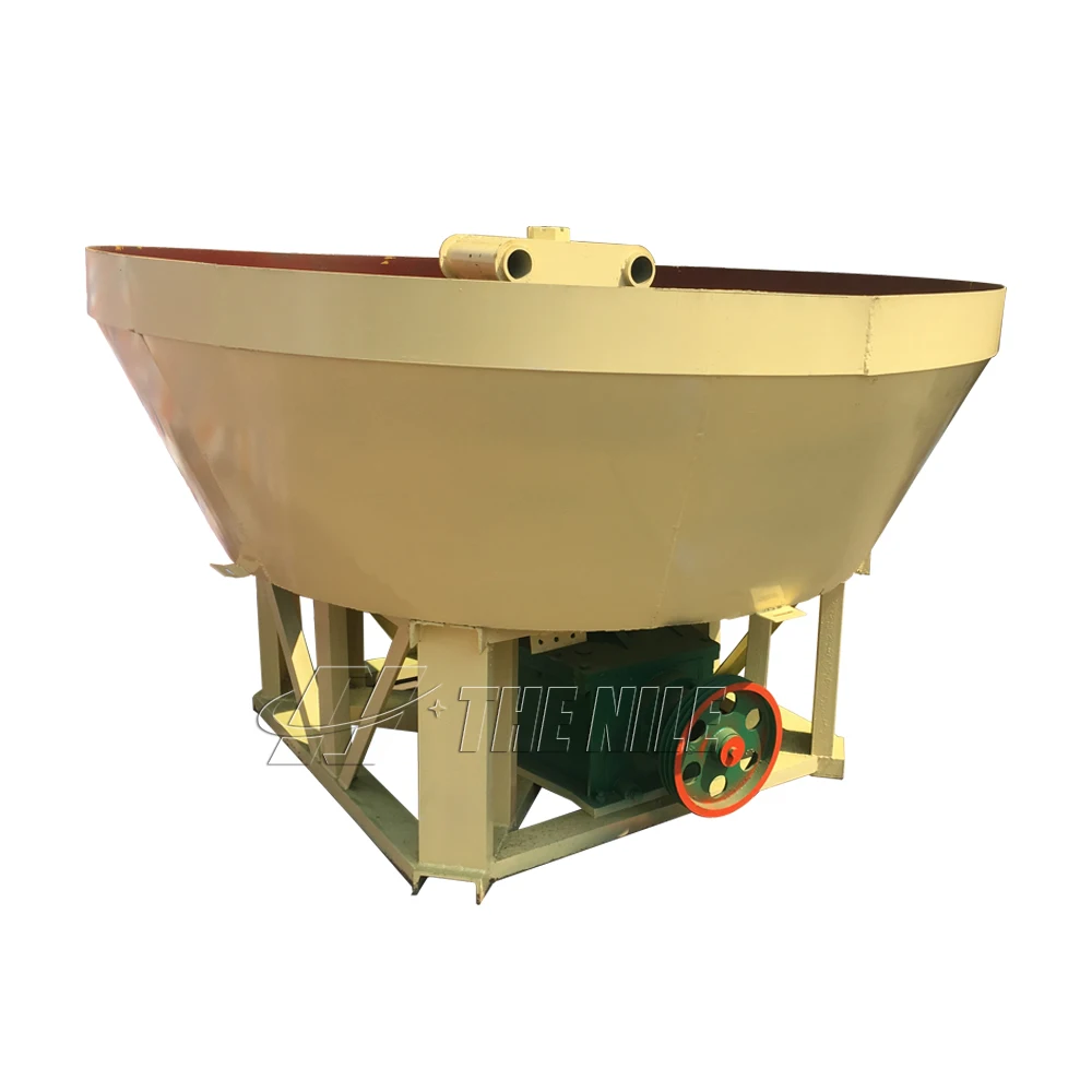 Pan Gold Chilean Mills Grinder Machine Wet Pan Mill