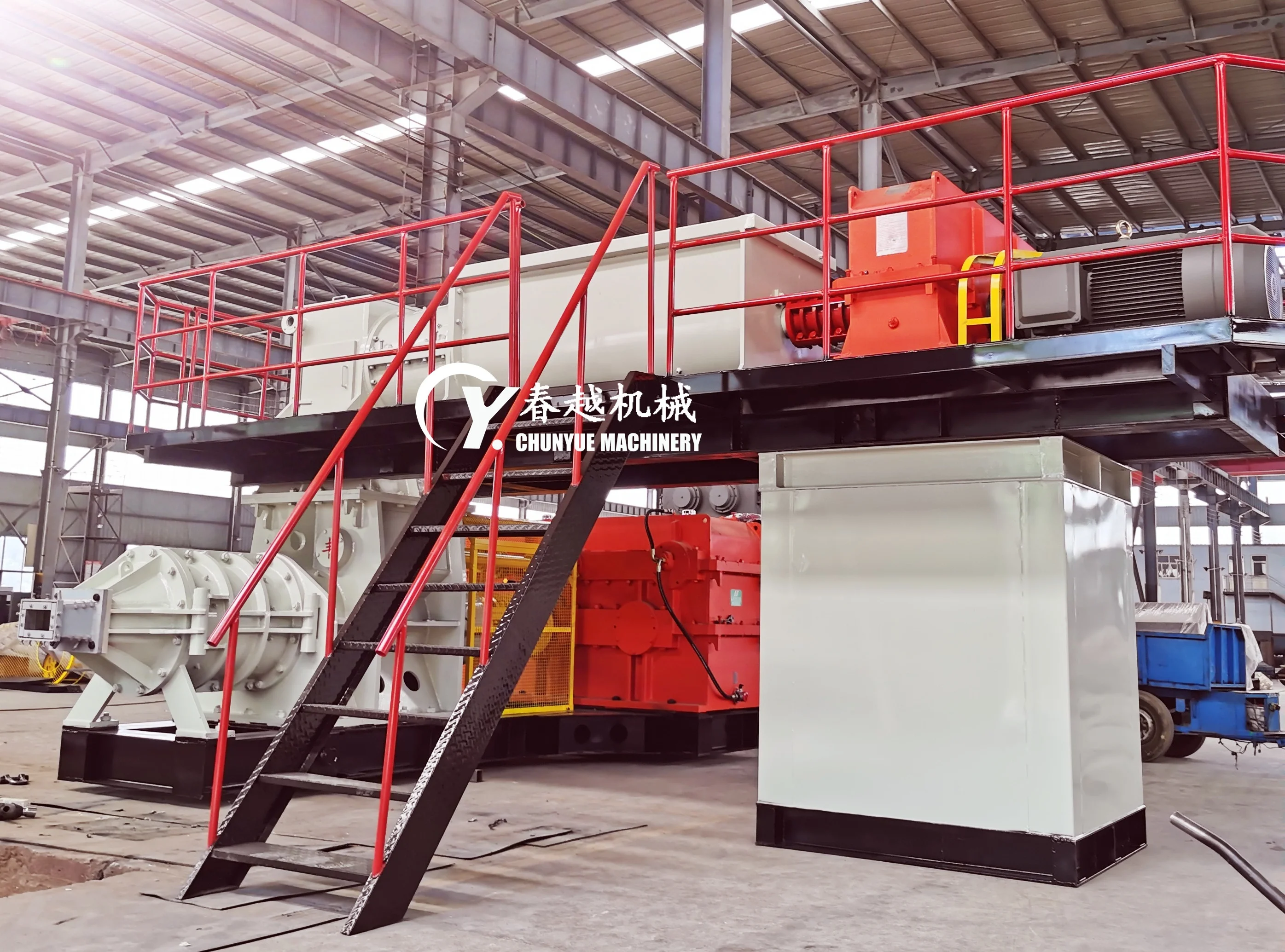 China automatic clay red brick making machine machinery extruder for Africa