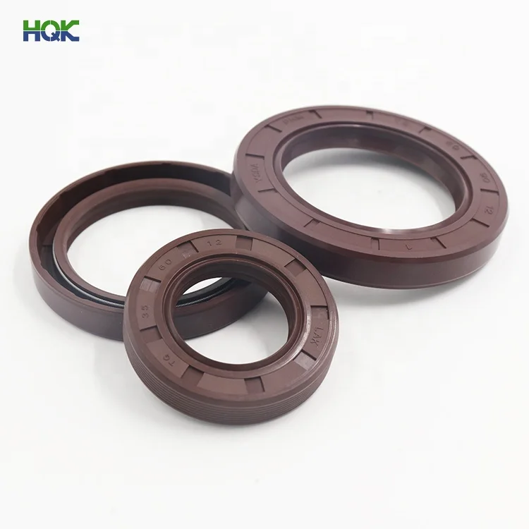 High Pressure Motorcycle Tractor Crankshaft Rod Hydraulic Spring TC FKM Rubber Skeleton Oil Seal