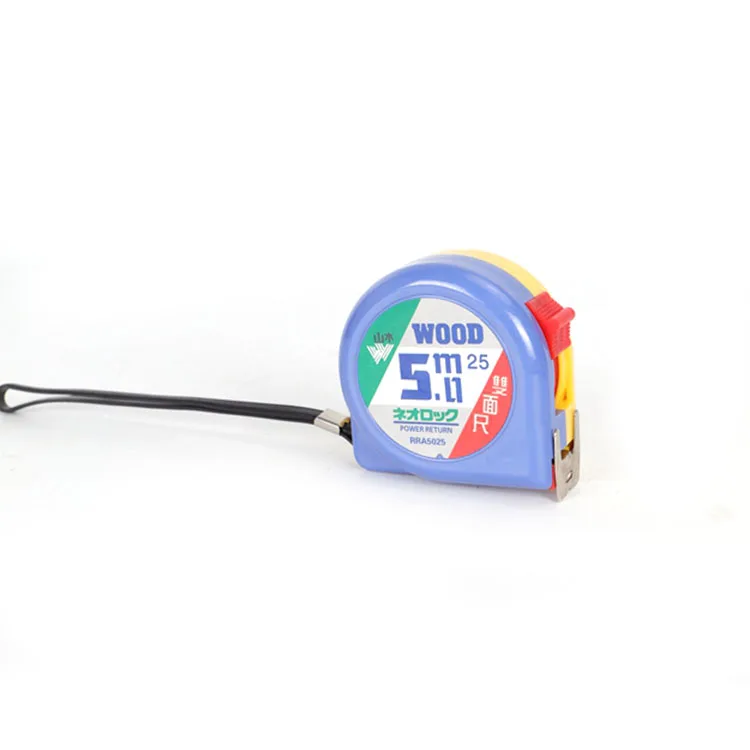 Professional Two Scale Inch 25ft 5.5m 7.5m 8m ABS Measuring Tools Magnetic Tape Measures