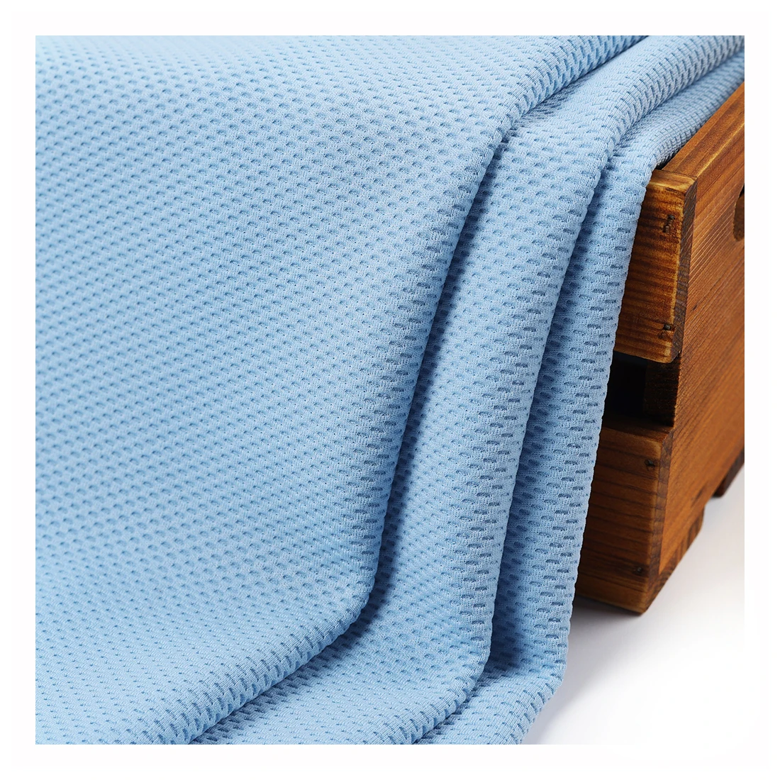 Sport Custom Quick Dry Breathable Polyester Knitted Pique 3D Mesh T-shirt Sportswear Spacer Fabric Outdoor Children Chair Fabric