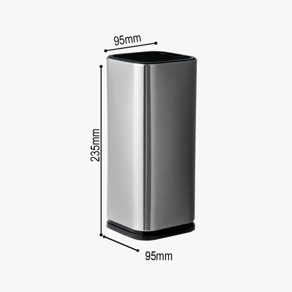 Оптовая продажа с фабрики Многофункциональный кухонный нож держатель Univers органайзер для хранения из нержавеющей стали и пластика 8 дюймов Ножи блок