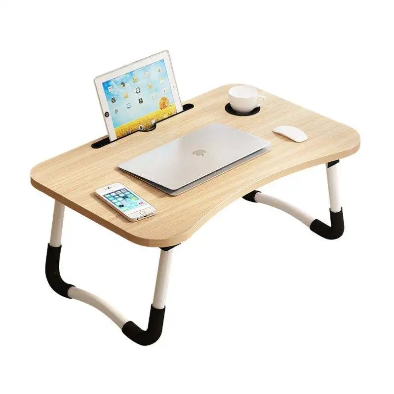 Eco Friendly Products 2023 Foldable Study Table Portable Kids Drawing Desk Laptop Holder Simple Table For Bed