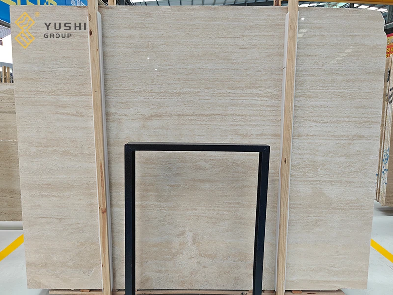 Yushi Group Roman Travertine slabs marble white travertine wall floor tiles marble tub