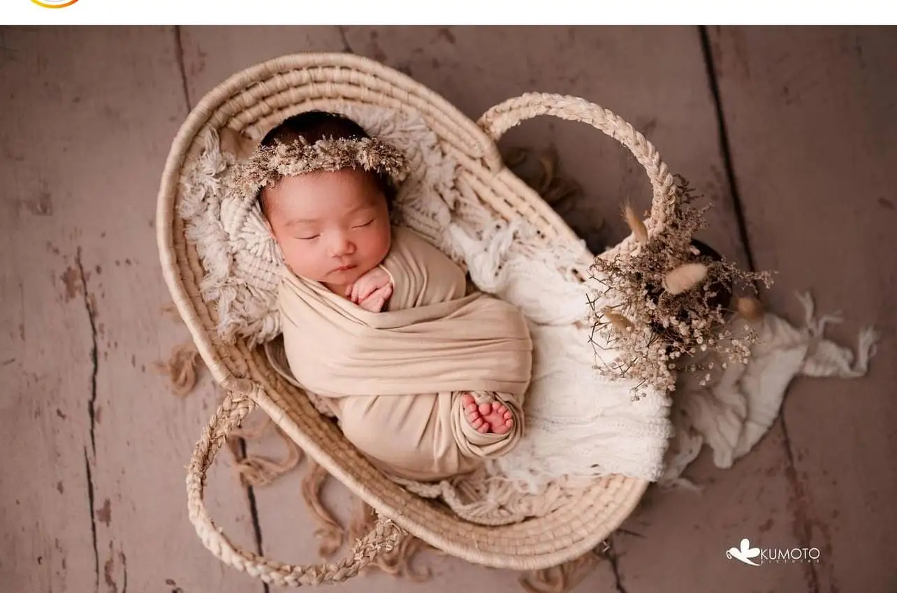 Best-selling Newborn Baby Photograph Props Hand Basket
